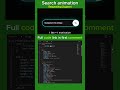 Modern High-End Search Bar Animation | HTML &amp; CSS 🚀 #HTML #CSS #WebDesign #SearchContent @MrBeast