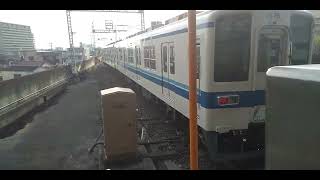 【都内運用最終日】東武8000系8576F 東武大師線西新井行き 大師前駅発車