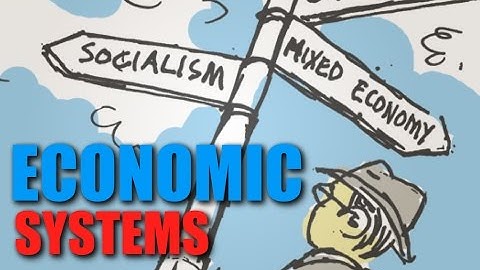 Intro: Topic 1.3 -- Economic Systems