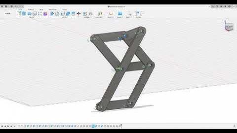 Fusion 360 Chebyshev linkage