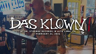 Das Klown @ Dr. Strange Records in Alta Loma, CA 2-24-2024 [FULL SET]