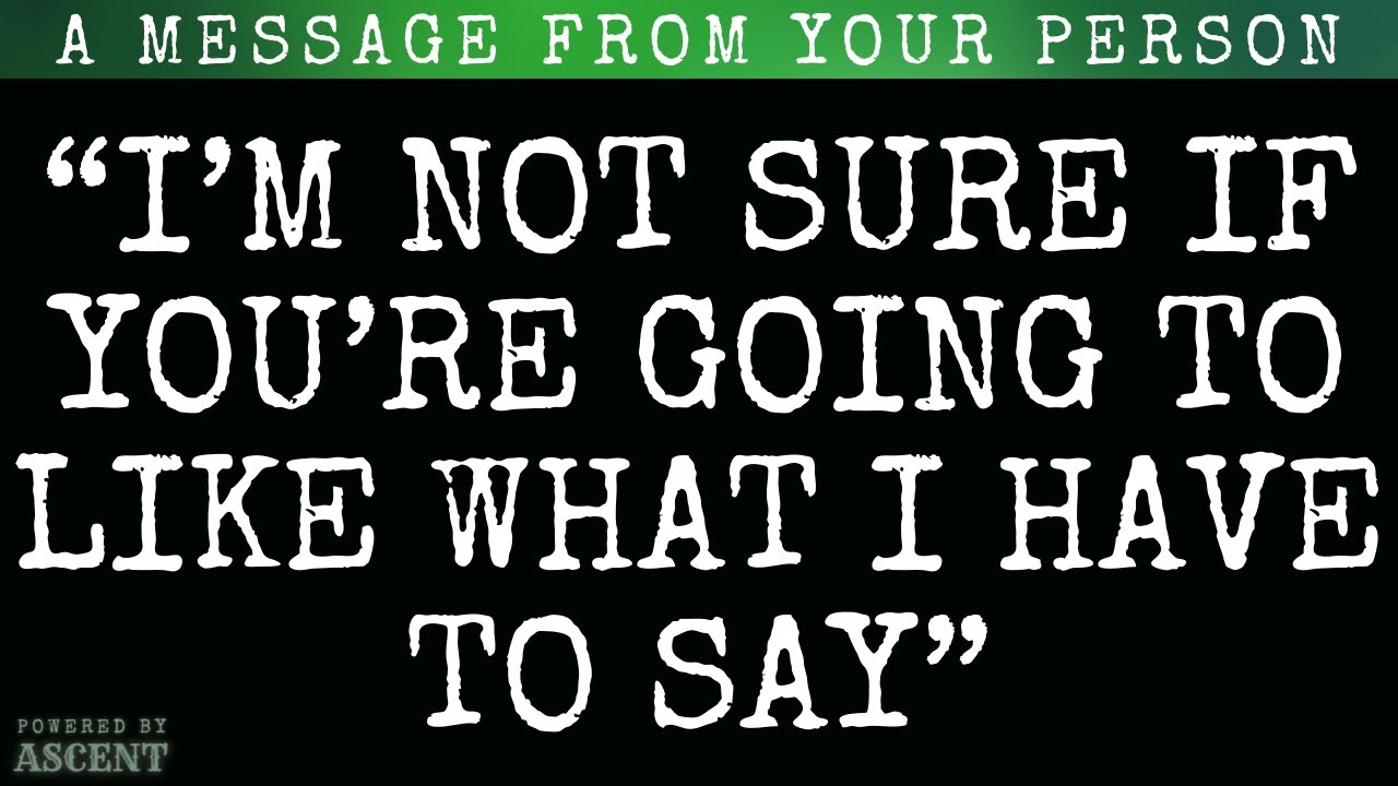 This is going to be tough to say and hear.