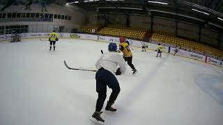 Хоккей от первого лица / Игра с GoPro