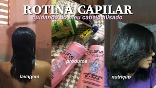 MINHA ROTINA CAPILAR ✨💗🌷| produtos, lavagem, etapa de nutrição, receitinha