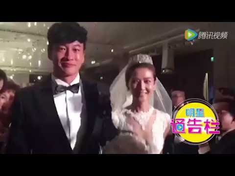 21 何润东手挽美丽新娘热泪盈眶 全场鼓掌祝贺