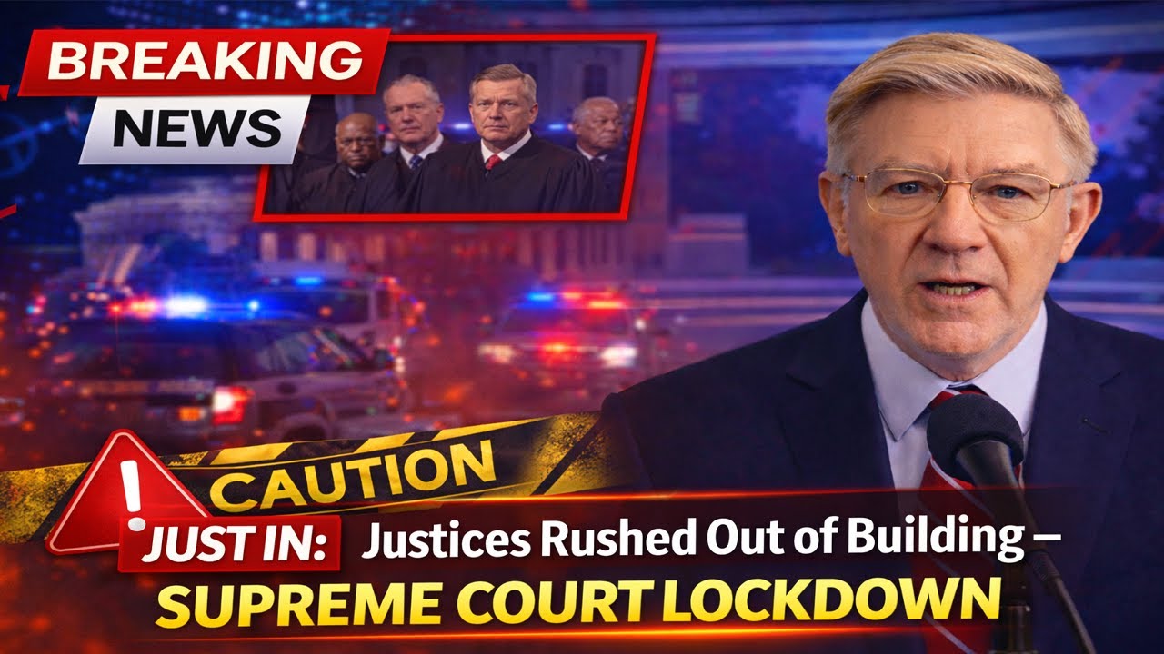 MIDNIGHT EVACUATION: Supreme Court Locked Down After Secret Threat — Justices Rushed Out at 2AM