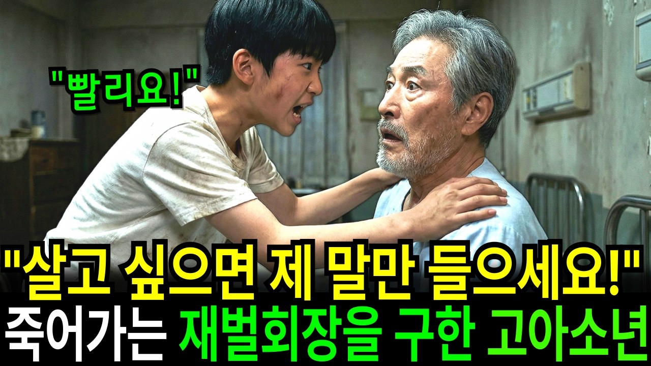 “살고 싶으면 제 말만 들으세요!