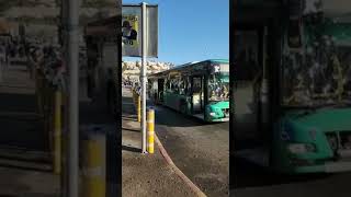 ولما تشوف سقف الباص طاير ...  الباص الذي تعرض التفجير عند محطة الحافلات بالقدس المحتلة 🇵🇸