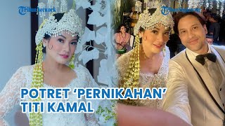 Potret 'Pernikahan' Titi Kamal, Cantik Paripurna Pakai Siger Sunda!