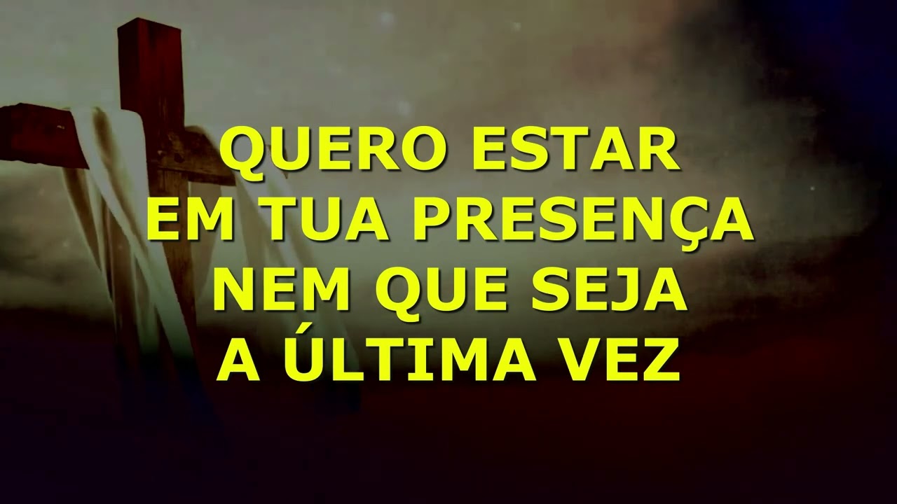 Última Chance - Playback (com Letra)