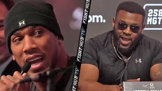 ANGRY Anthony Joshua SNAPS on Big Baby Miller! HEATED VERBAL exchange ensues at press conference!