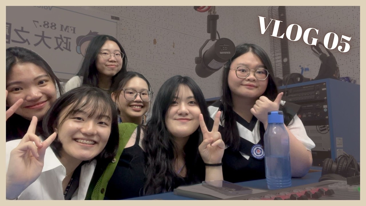 VLOG05 我們上電台啦 全部人一起在台灣的最後一天...