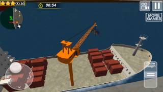 Cargo Ship Manual Crane 2 - Gameplay video screenshot 2