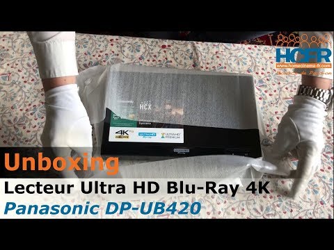 HCFR Panasonic DP-UB420 unboxing