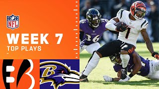 Bengals Top Plays from Week 7 vs. Ravens | Cincinnati Bengals
