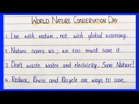 Wideo: Dla hasła ochrony przyrody?