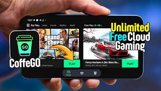 Free Cloud Gaming on Android? I Tested Coffee Go Cloud Gaming App With GTA 5 & More! screenshot 1