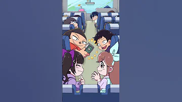 修学旅行なのに 自分だけ 友達と席が離れてしまって Plottアニメ 