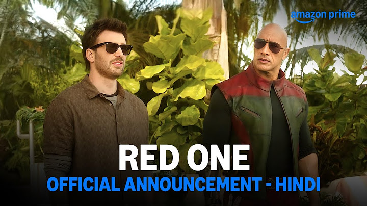 Red One (Hindi) | Dwayne Johnson | Chris Evans | Dec 12 | Prime Video India