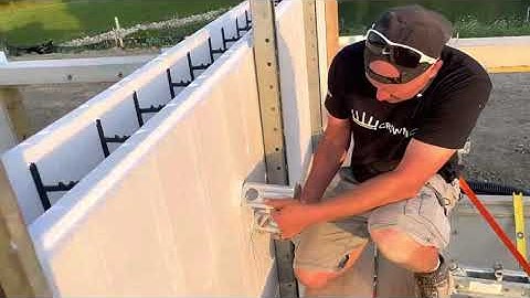 Installing Simpson ledger ties (part 1 of 2)