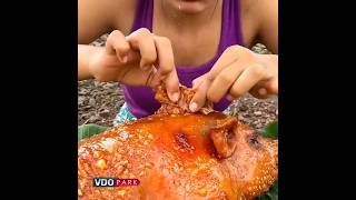 Girl’s Epic Pork Eating Journey 😍🍖 | VDO park #mukbang #foodielife #foodiechronicles #vdopark
