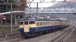 2014/11/28　中央本線　115系、211系など