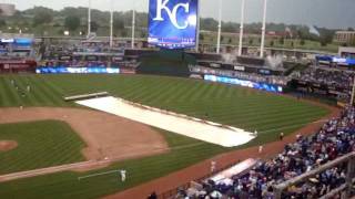 Rain Delay in KC