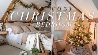 Cozy Christmas Bedroom 2023 | Old Fashioned Christmas