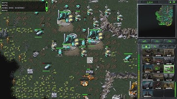 C&C Remastered-Mujalli Mod-Random VS 5 Hard AI "Build Fast" Defend Building Only