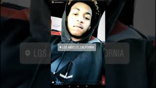 PONTIAC MADE DDG SHOWS HIS PHOTO SHOOT AND CAR ( INSTAGRAM LIVE STORY ) NOVEMBER 26TH 2017