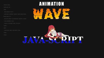 Анимация текста. Эффект волны | Animation text. Effect Wave | HTML | CSS