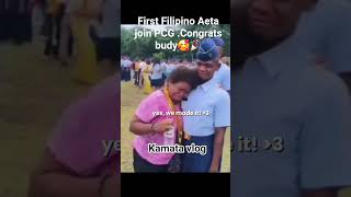 First Filipino Aeta Join Pcg Congrats Buddy