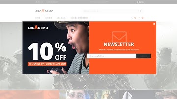 Video Games Shop Responsive Magento Theme by RockThemes Website Template - 62335
