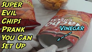 Super Evil Chips Prank You Can Do At Home   HOW TO PRANK Evil Booby Traps | Nextraker