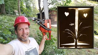 Chainsaw + Bellow Camera + Flower = Art / Vlog 141