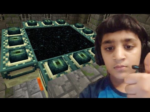 Minecraft I found end portal game play#12