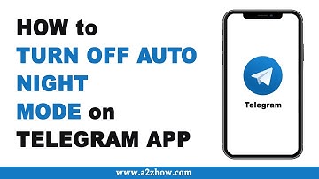 How to Turn OFF Auto Night Mode on Telegram App (Android)