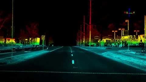 Mobile LiDAR point cloud fly-through