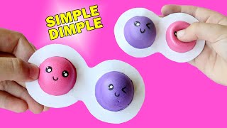 How To Make A Simple Dimple Diy Simple Dimple Diy Fidget Toy