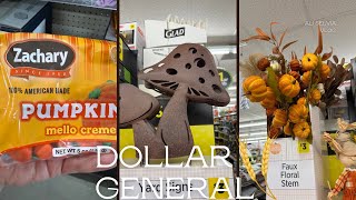 DOLLAR GENERAL MULTIPLE STORE SHOP WITH ME.. $1 FAB FINDS & MORE FALL 🍂🍁