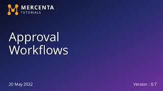 Designing and using proposal approval workflows