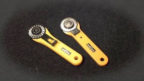 Quickies: Rotary Cutters, Cutting Tools 101