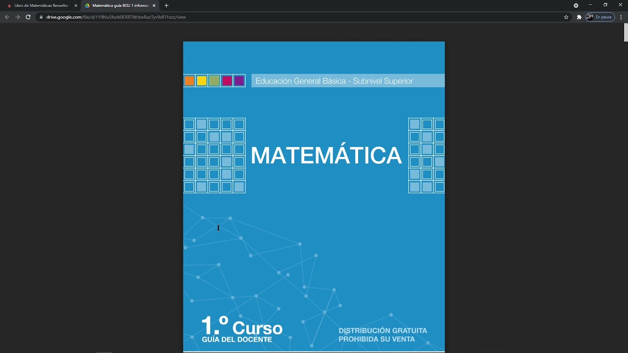 Libro de Matemáticas Resuelto Solucionario libro de matemática 8, 9 y
