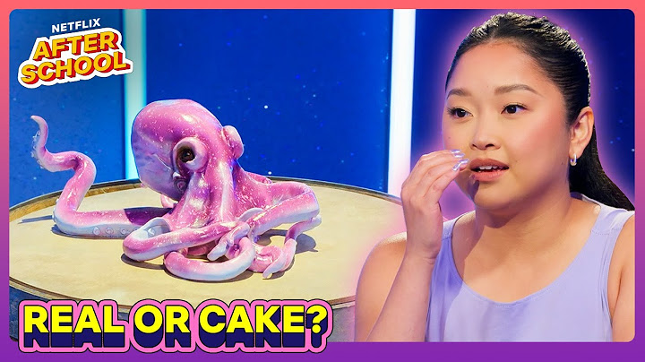 Is This Octopus REAL or CAKE? 🍰🐙 Is It Cake? | Netflix After School
