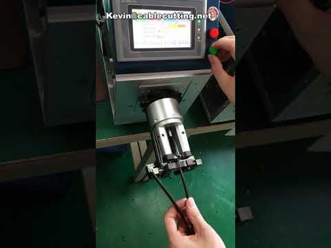 Semi-Automatic Coaxial Thick Wire Stripping Machine for Coaxial Cable