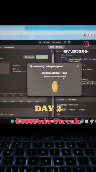 Day 2 Leetcode Streak #shorts #leetcode - YouTube