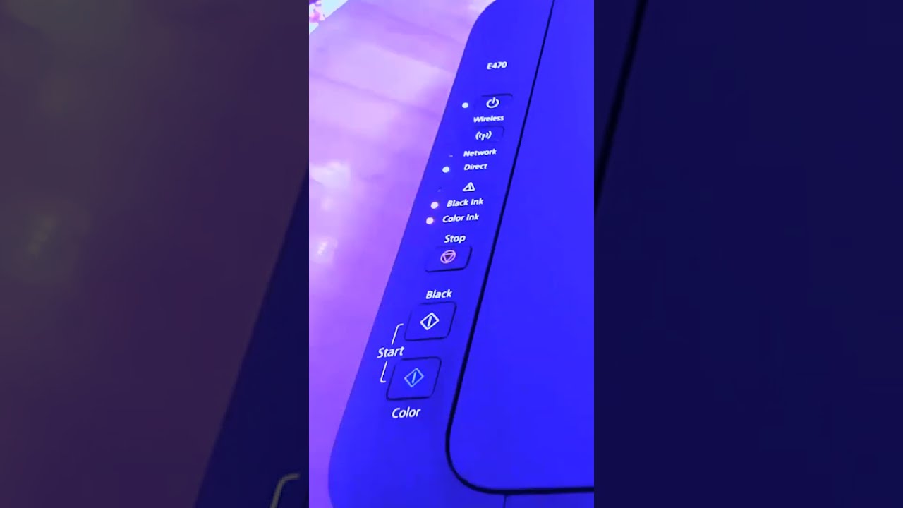 Fix Canon TS3370S Printer Light Blinking Problem Shorts