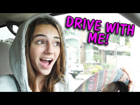 DRIVE WITH ME TO SCHOOL | Kayla Davis