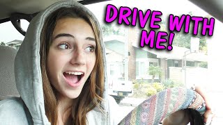 DRIVE WITH ME TO SCHOOL | Kayla Davis