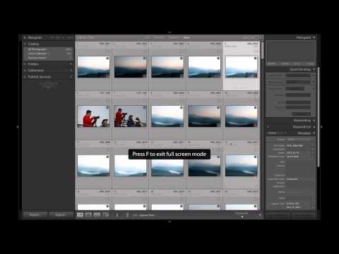 Lightroom 4: Lesson1